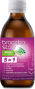 Bronchostop Direct Nacht 5-in-1 Hoestdrank 120ML