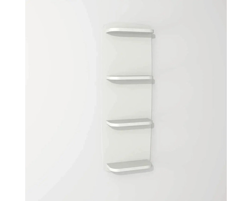 Devo Ovale Hangplank BxHxD 34x94x13,8 cm Wit