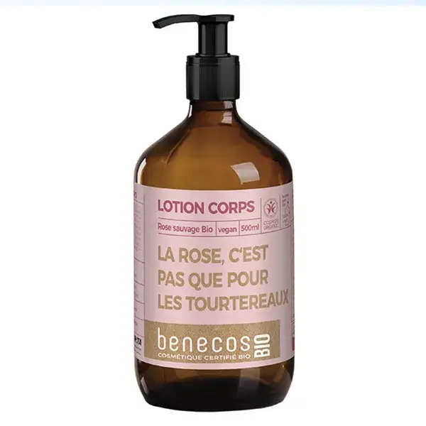 Loção Corporal Benecos Organic Wild Rose 500ml