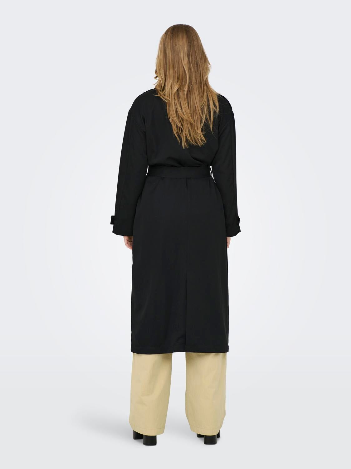 ONLLINE Trenchcoat Black