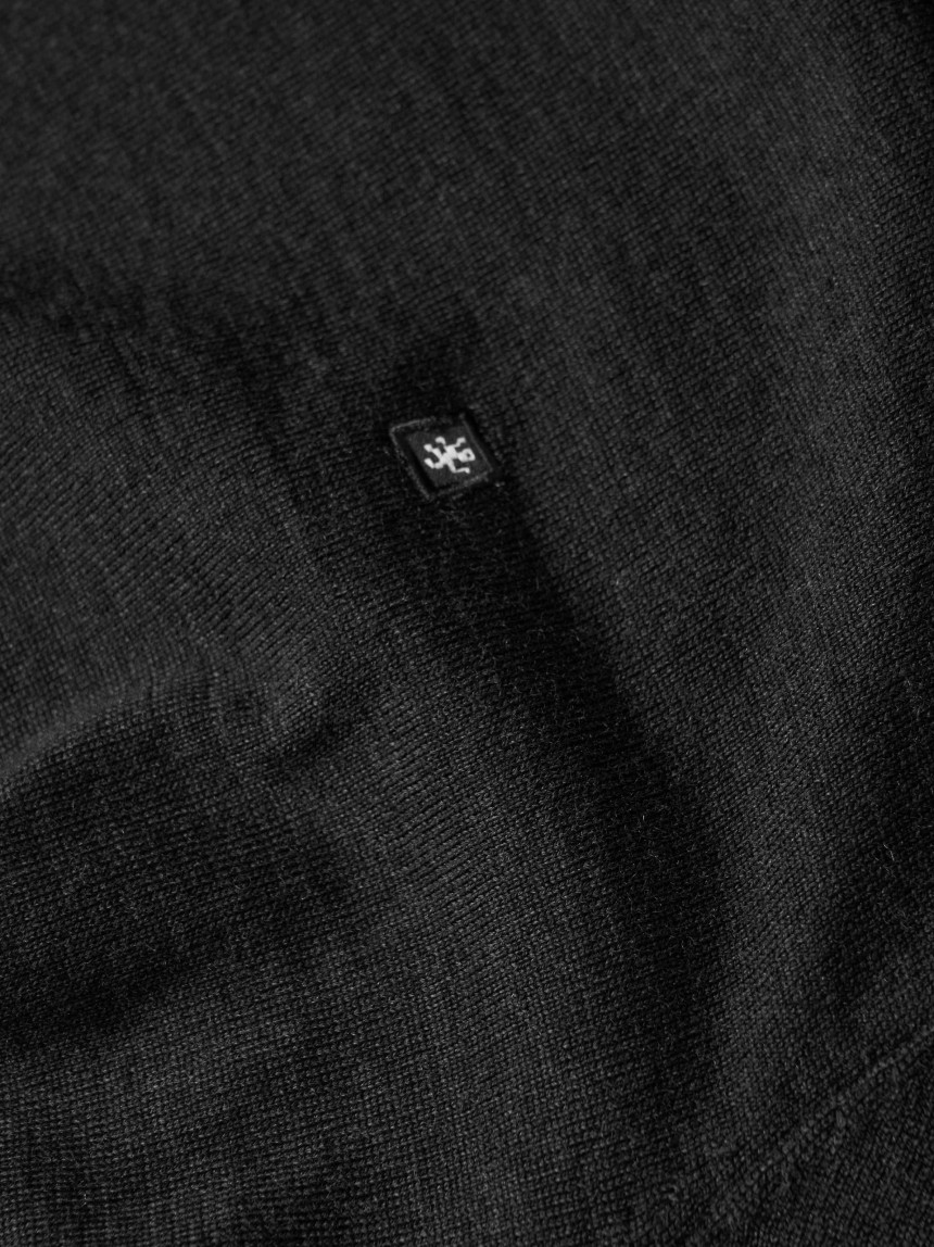 Camisola gola alta 100% lã