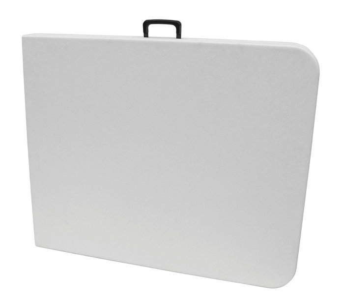 Foldebord stål/plast 180 x 75 cm hvid