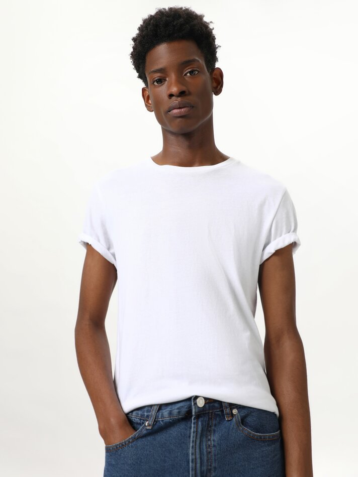 Bermuda jeans slim fit - Azul