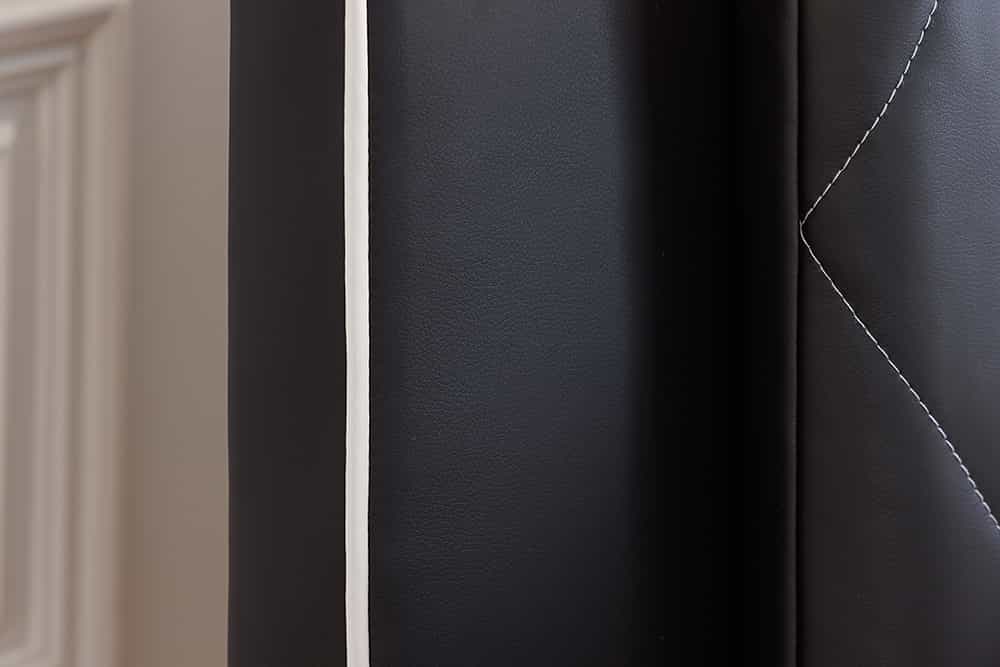 Design Boxspringbett PALAZZO 180x200cm schwarz inkl. Stauraum Matratze Topper