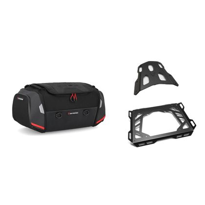 Sacoche de selle SW-MOTECH RACKPACK (42 litres) COMPLET AVEC SUPPORT - Noir