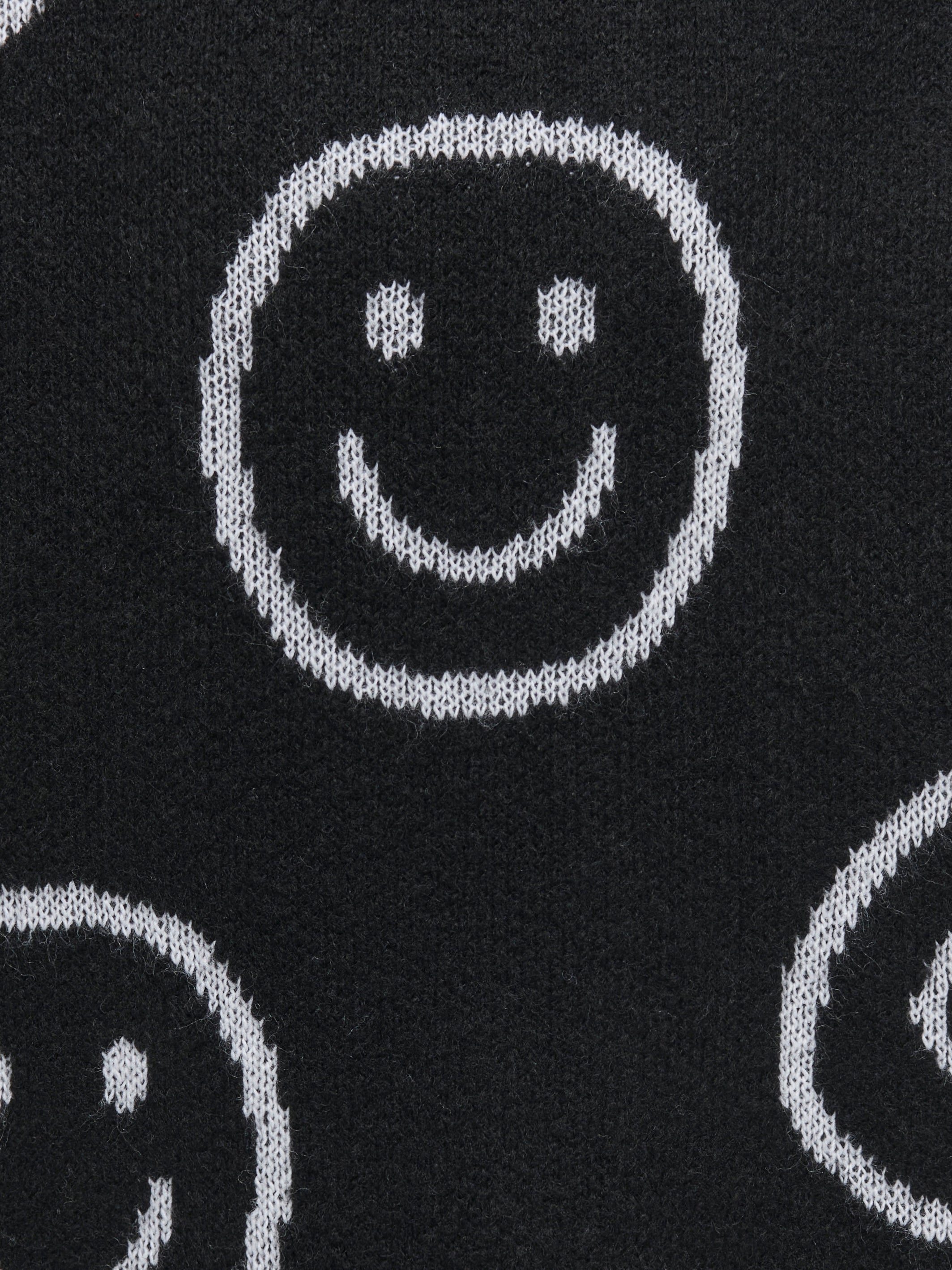 KOGHAPPIE Strickpullover Black