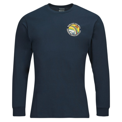 Vans - POSITIVE VIBES SCENIC LS TEE - Marine