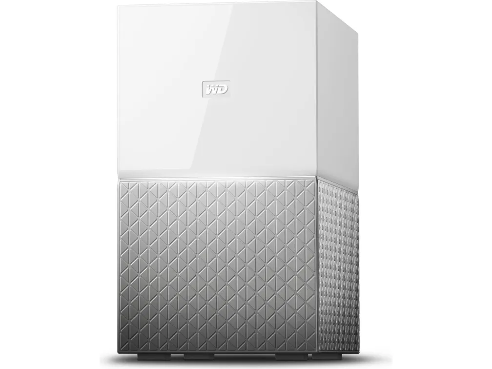 WD My Cloud Home Duo WDBMUT0040JWT - Personlig cloud-opbevaringsenhed - 4 TB - HDD 2 TB x 2 - Gigabit Ethernet