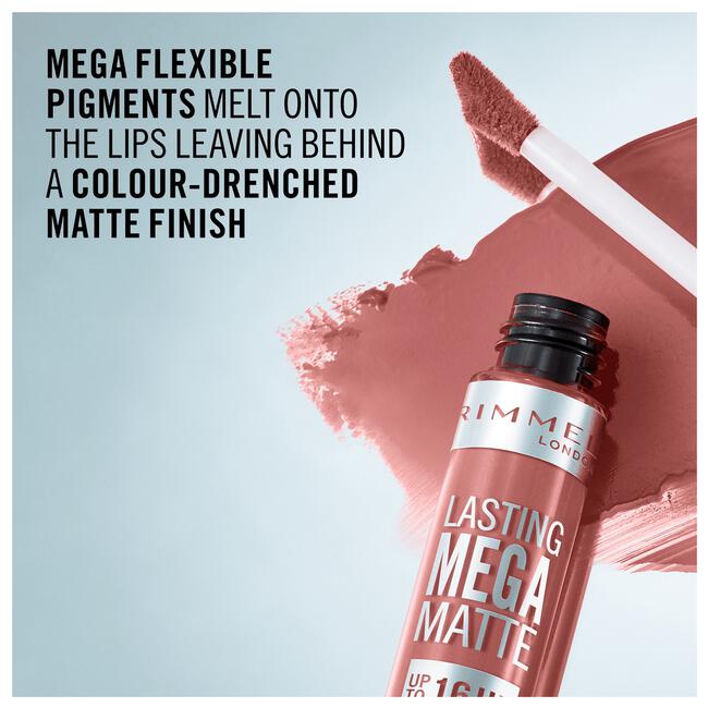 Rimmel London Lasting Mega Matte Liquid Lipstick 709 Strapless