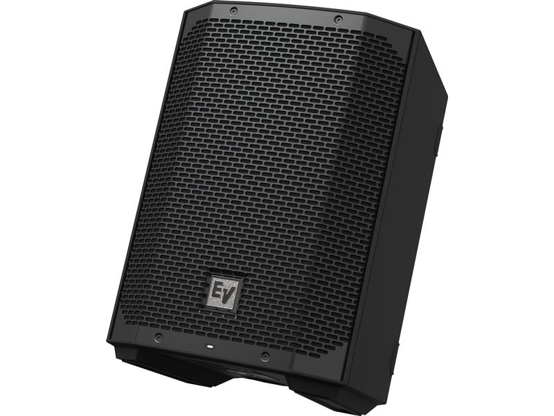 Electro-Voice Lautsprecher Everse 8 – Schwarz Akkubetriebener PA-Lautsprecher mit Bluetooth-Konnektivität