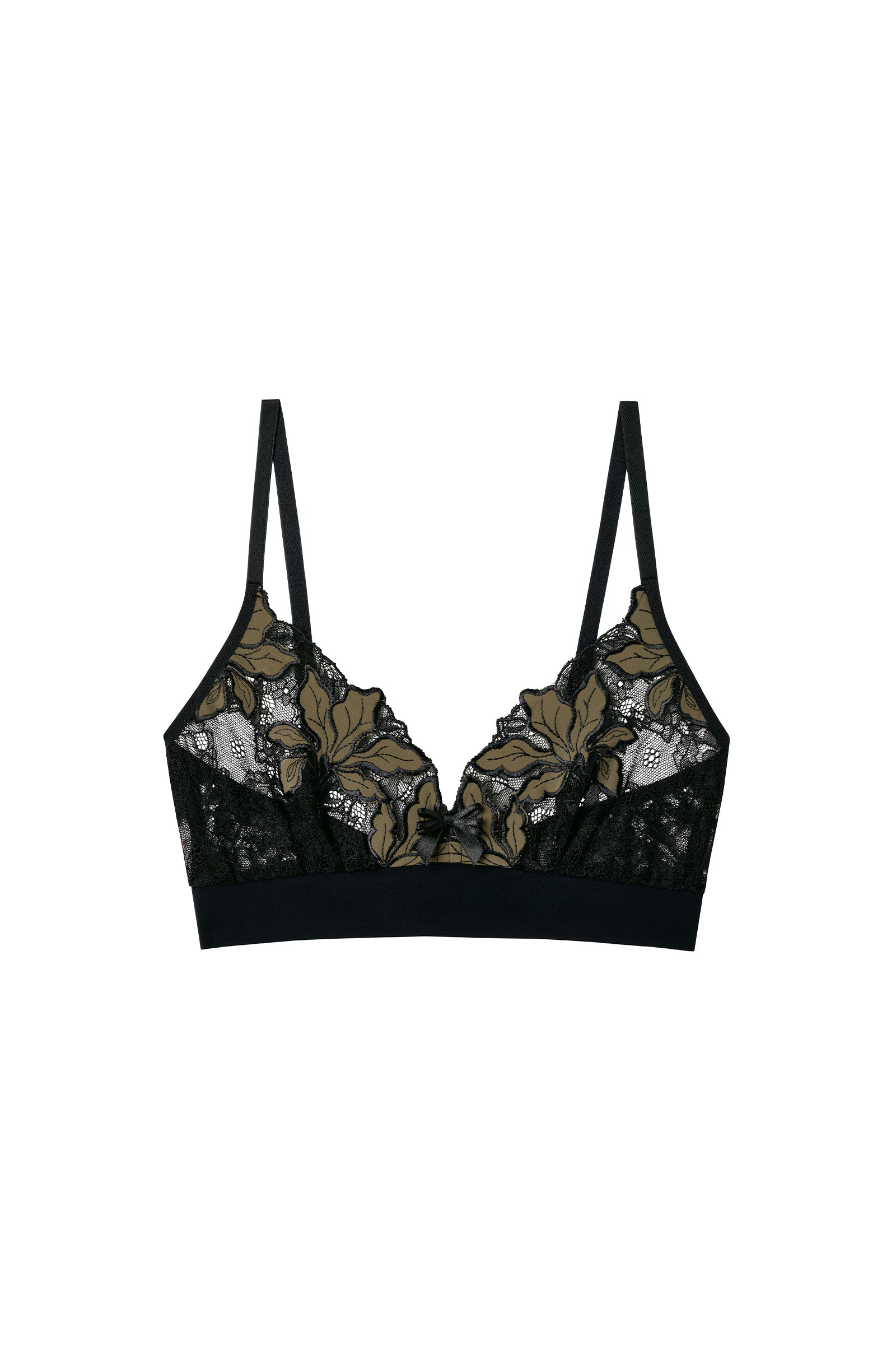 aimee Soutien-gorge à broderies lichen Lichen