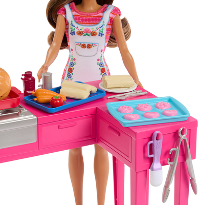 Barbie & Teresa Recipe for Friendship Lekesett Kjøkken med Dukke