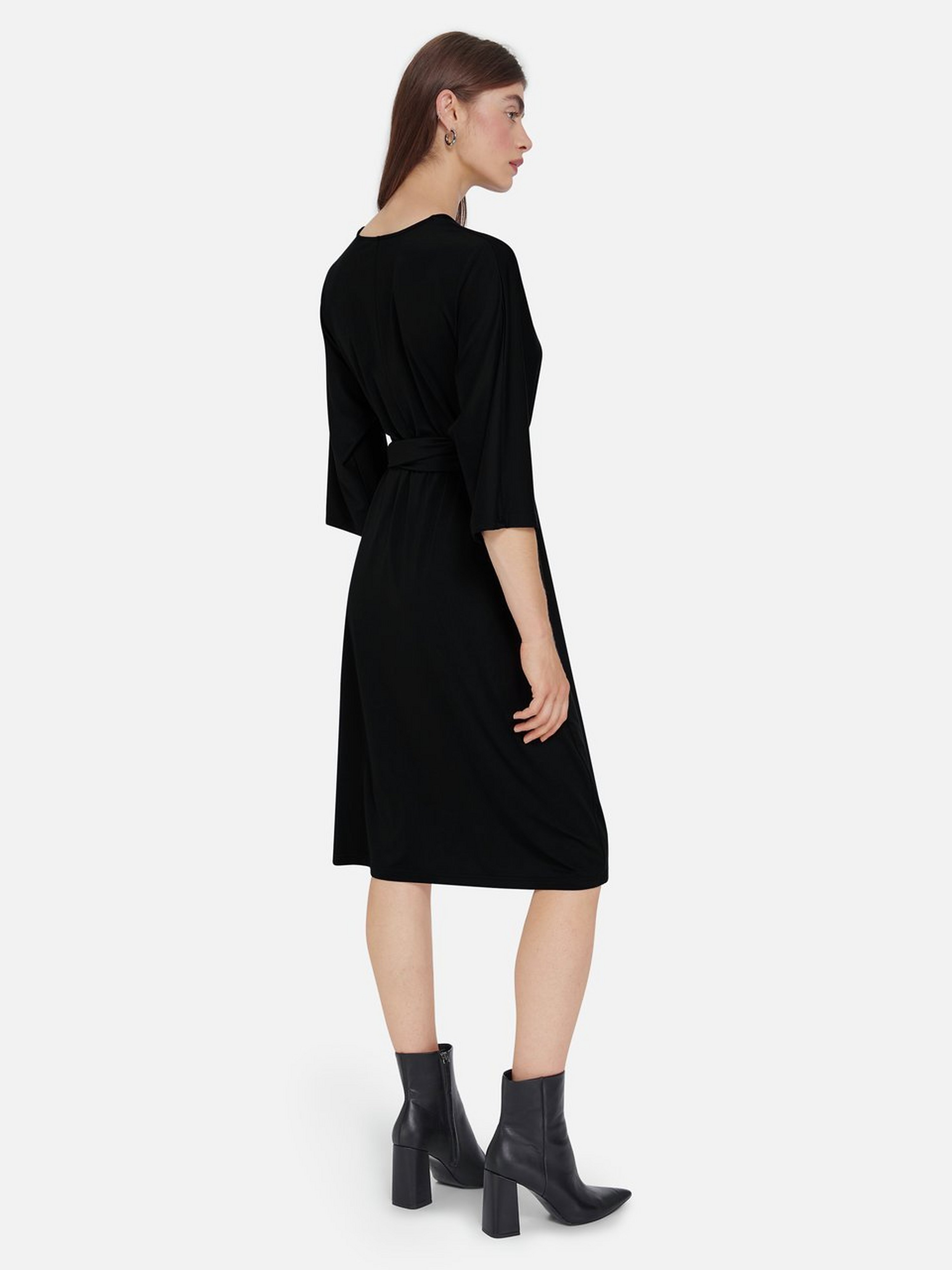Jersey-Wickelkleid 