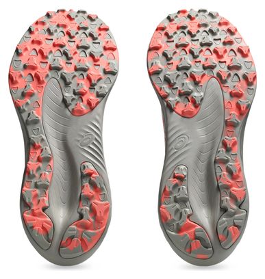Chaussures Trail Asics Gel-Excite Trail 2 Gris/Rouge Femme