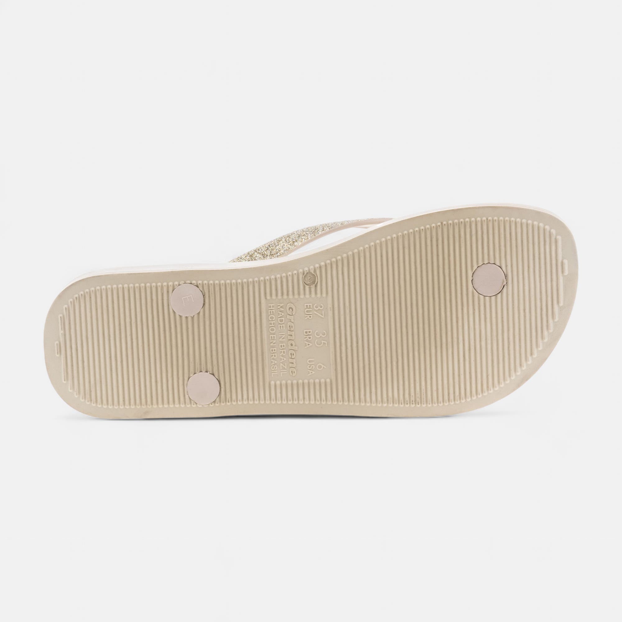 Claquettes de plage Femme beige