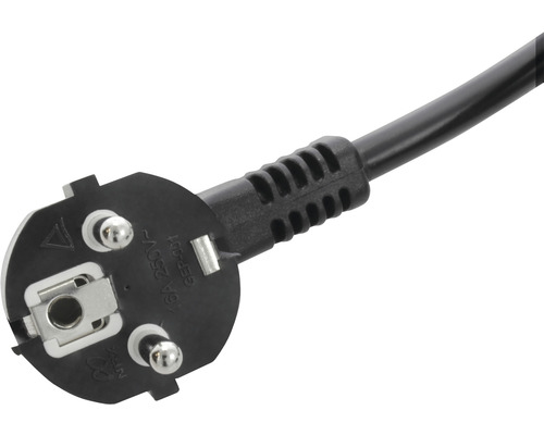 Drievoudig stopcontact met 1x USB-A-poort en 1x USB-C-poort, 1,5 m kabel met schokbescherming, zwart/zilver