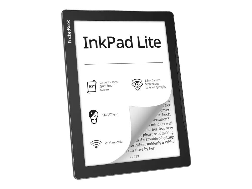 PocketBook InkPad Lite - eBook læser - 8 GB - 9