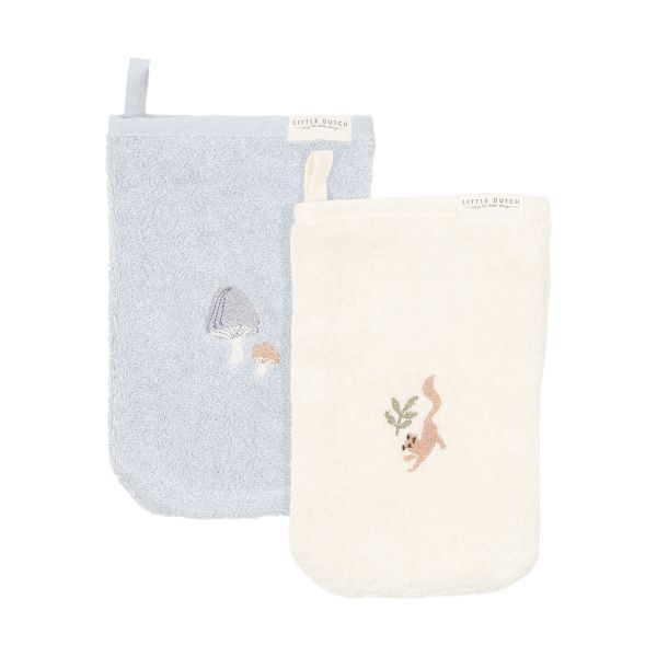 Little Dutch Washandjes - Forest Friends - 2 Stuks