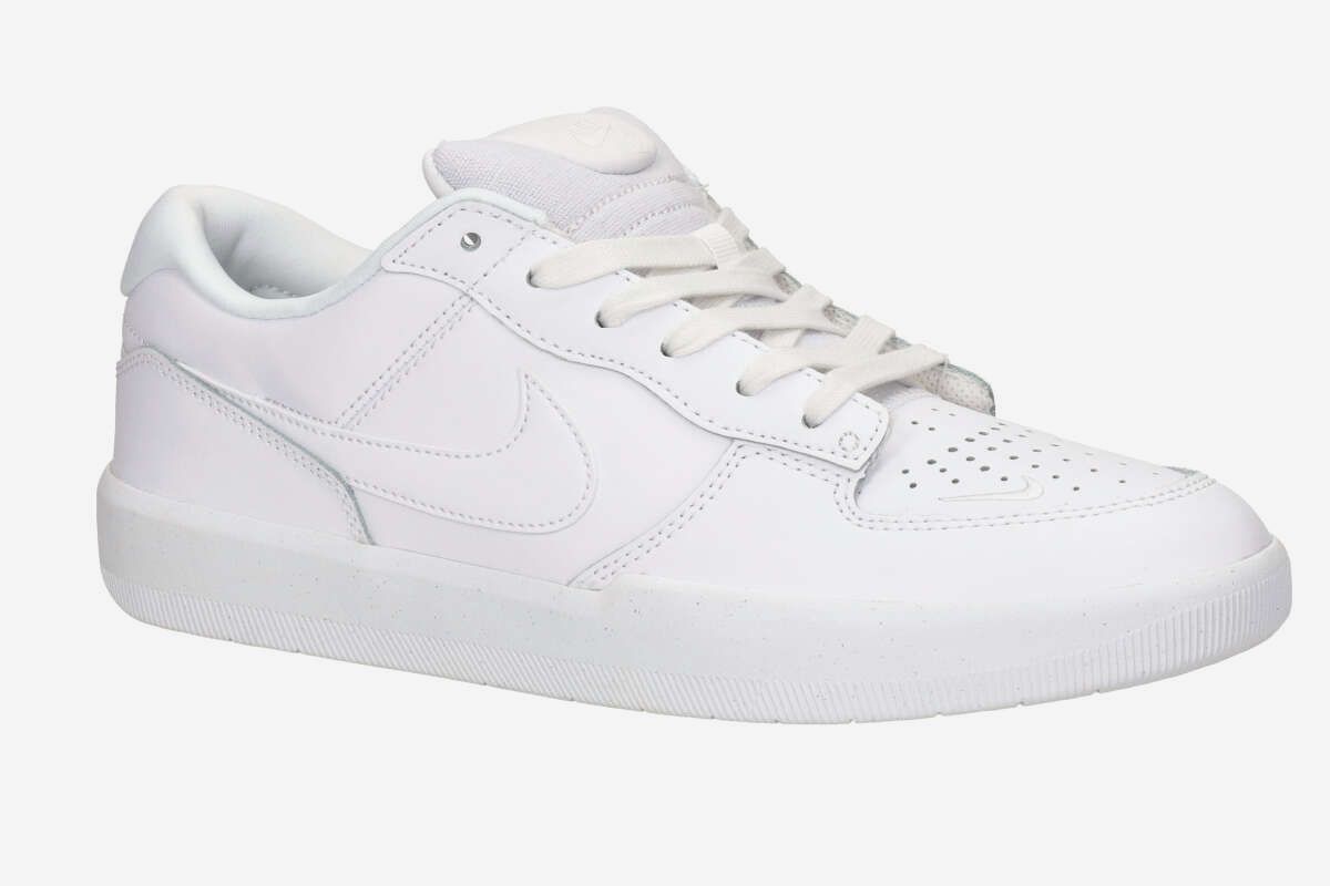 Nike SB Force 58 Premium Leather Schuh (white white white)