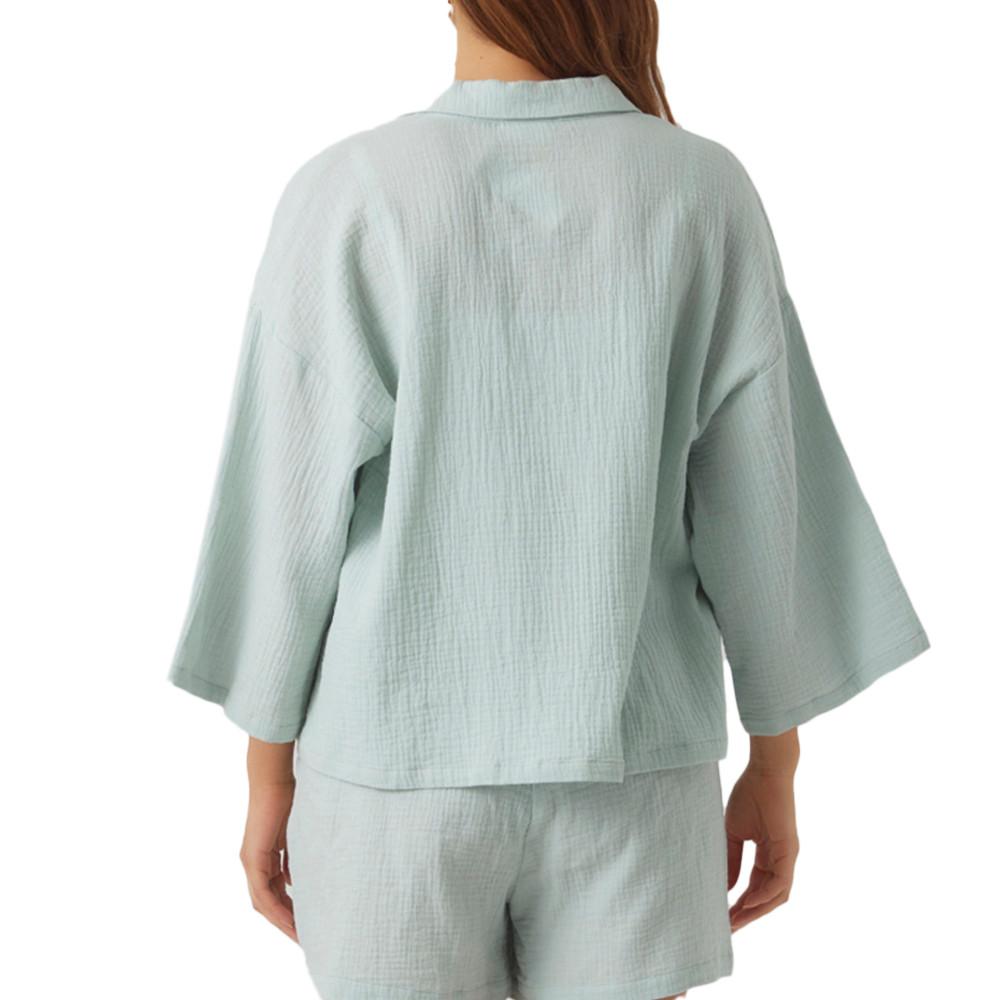 Mamalicious Chemise Verte Femme Mamalicious Mags