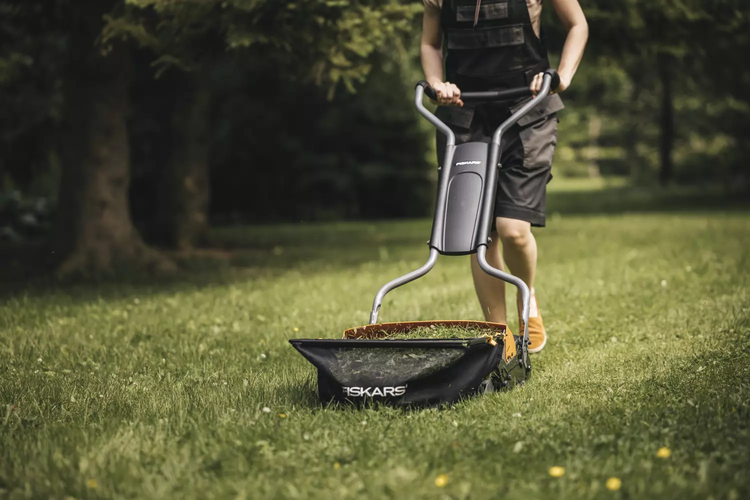 Fiskars StaySharp Grasopvangbak - 18L