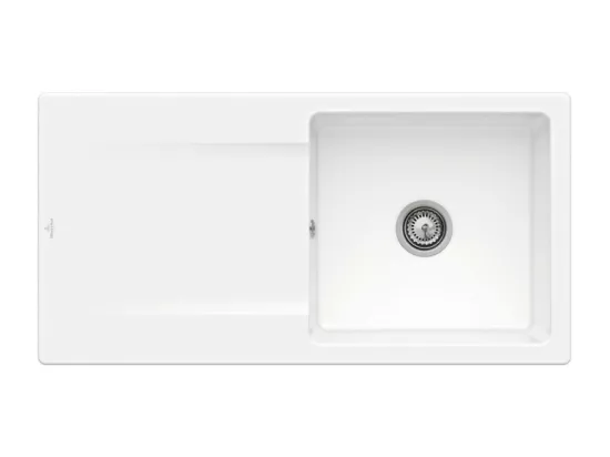 Evier VILLEROY ET BOCH Siluet 60 Blanc CeramicPlus
