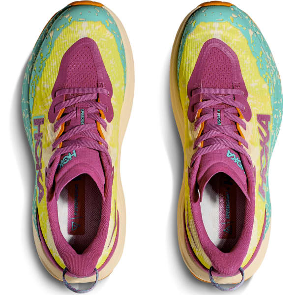 Chaussure trail HOKA ONE ONE SPEEDGOAT 6 YOUTH FUCHSIA / ELECTRIC AQUA