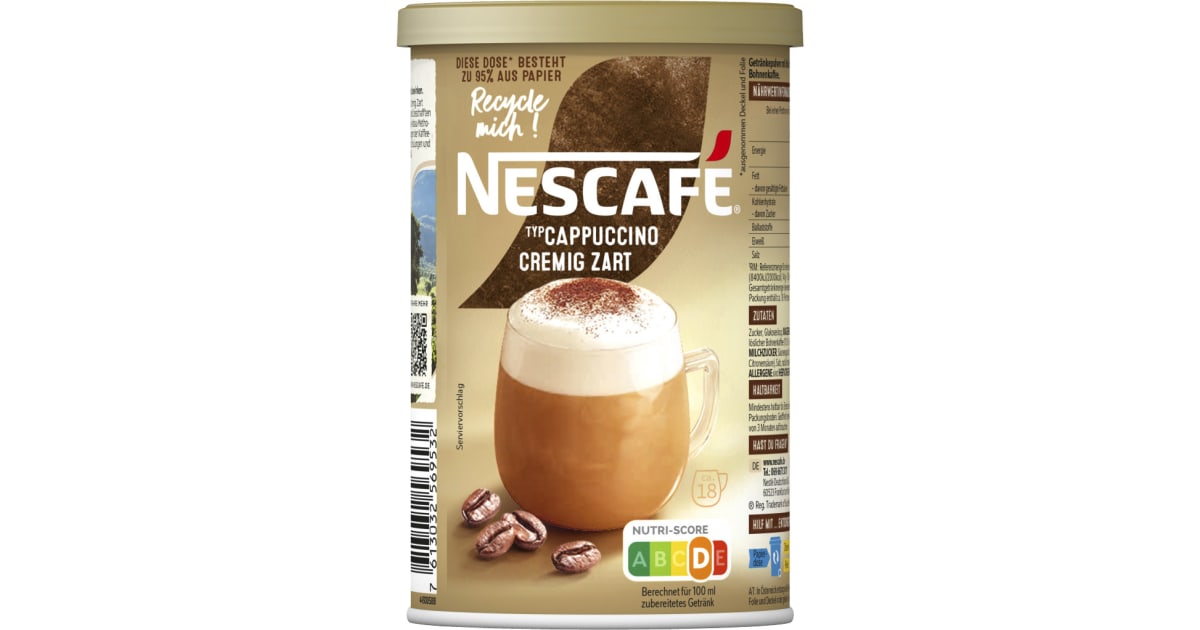 NESCAFE Gold Cappuccino Cremig zart 250 gr (Einweg)