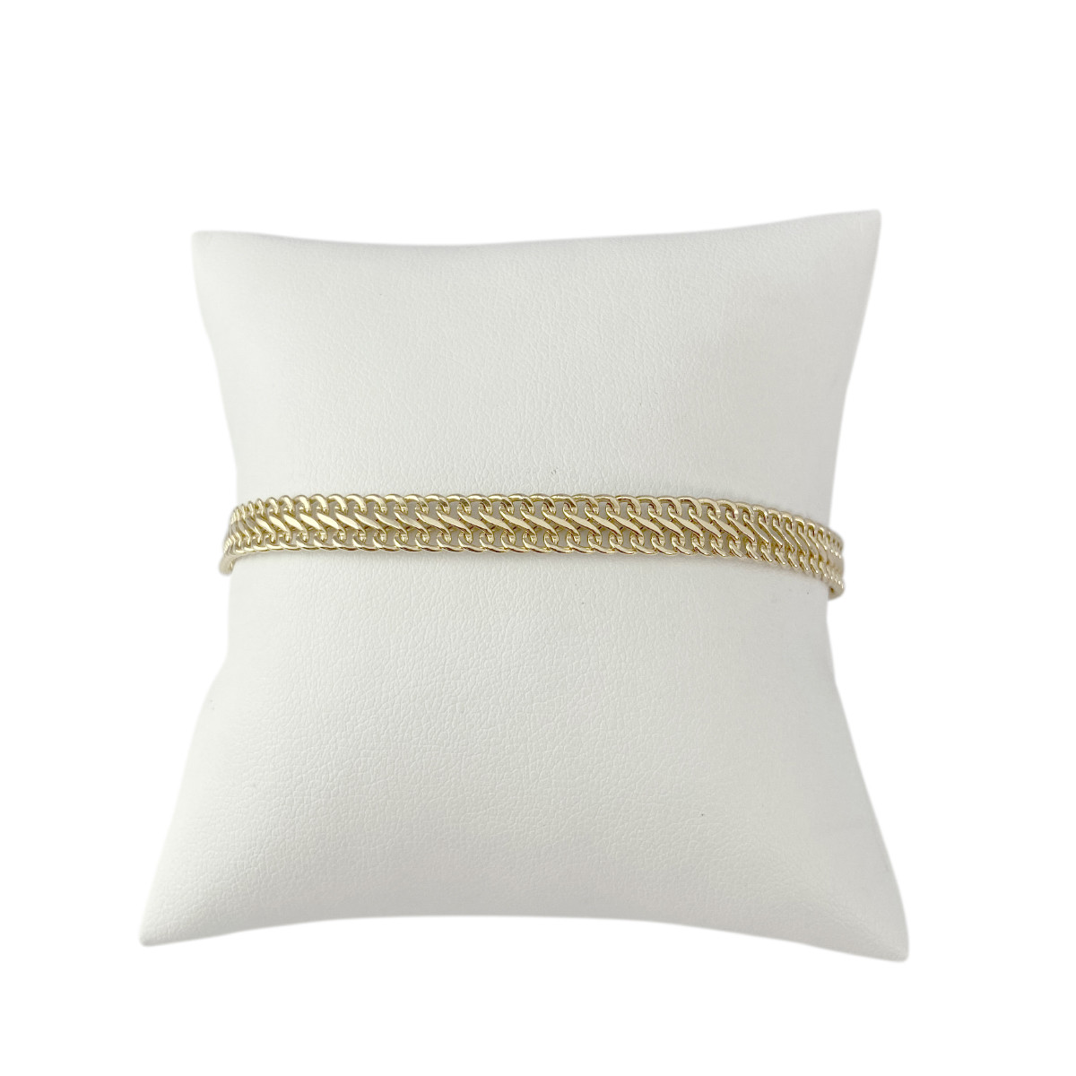 Bracelet d'occasion or 750 jaune 18 cm