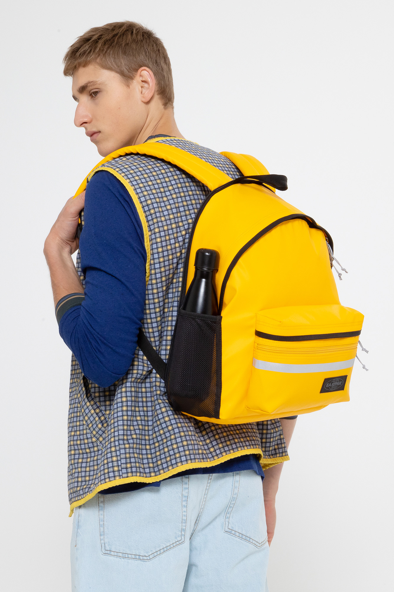 Mochila com compartimento acolchoado para laptop