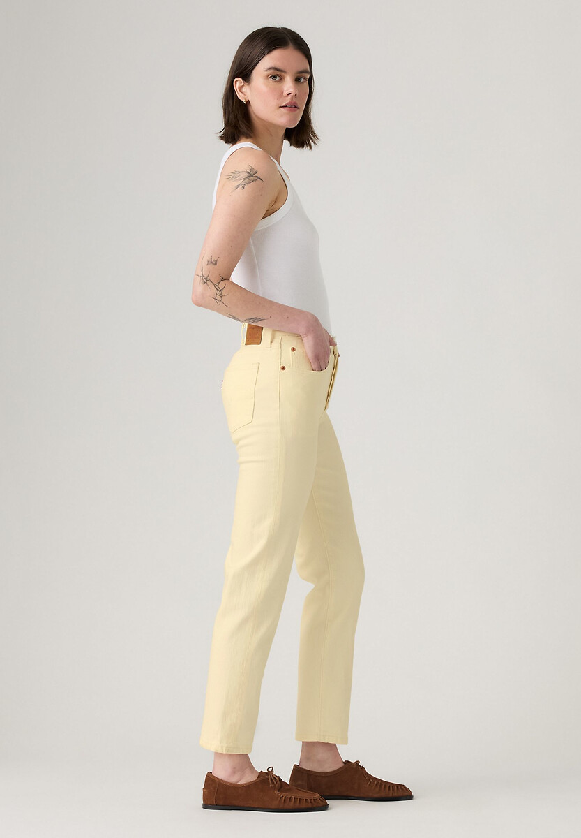 Calça Jeans 501® Cropped da Levi's