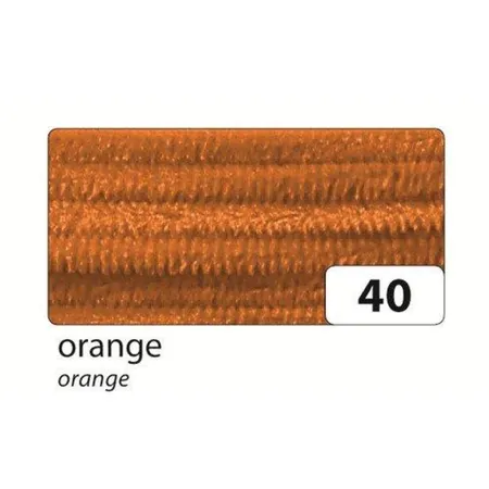 folia Chenilledraht orange