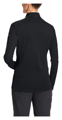 T-Shirt Manches Longues Femme Vaude Larice Light II Noir
