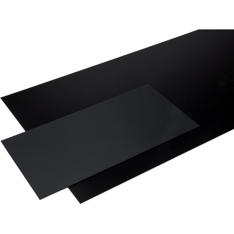 Polystyrol schwarz, matt