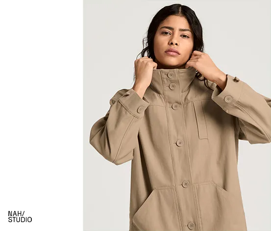 NAH/STUDIO Parka | recycelte Baumwolle