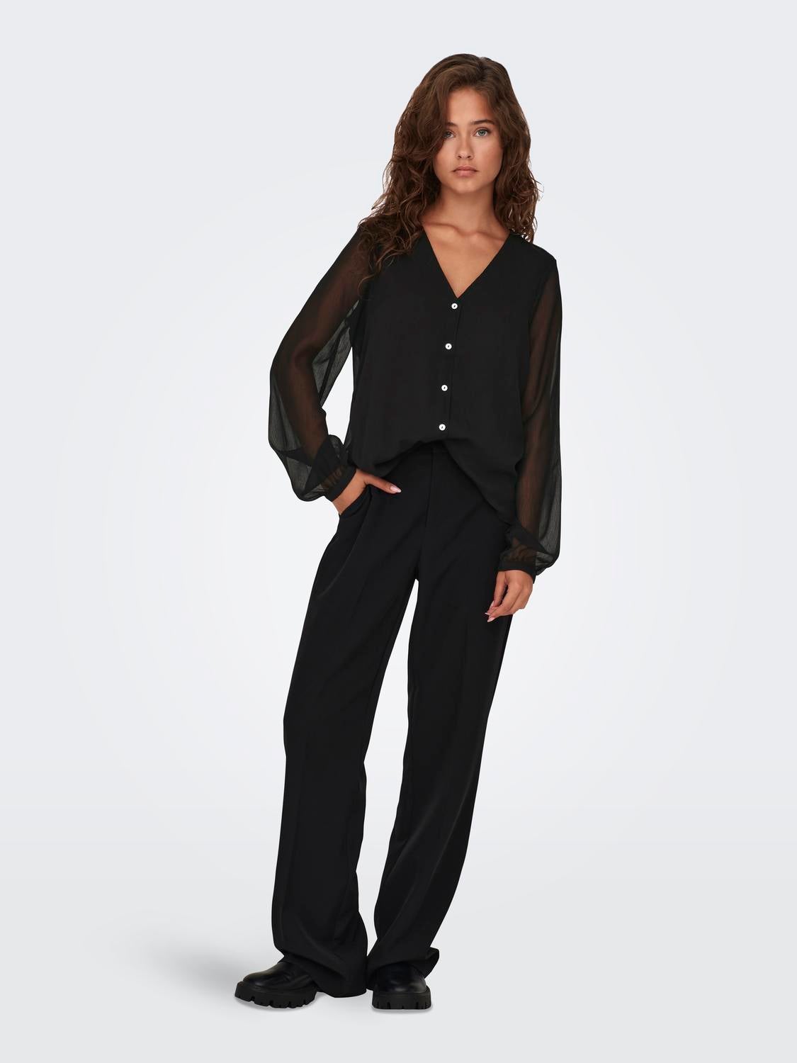 ONLLUNA Top Black