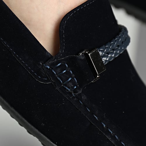 Mocassins Bleu Marine