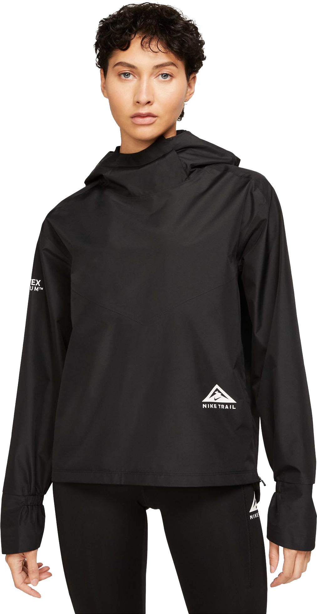 GORE-TEX Infinium Trail Running Jacket Dame 010/Black/DK Smoke Grey/Black/White