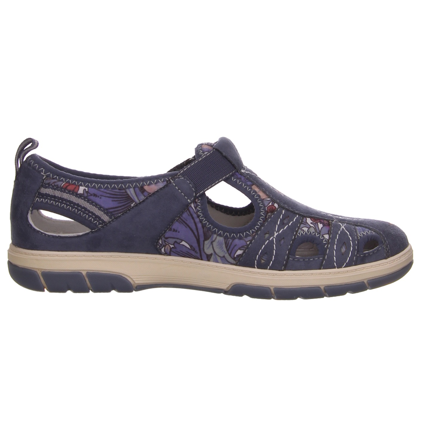 Jana Shoes Slipper denim blau