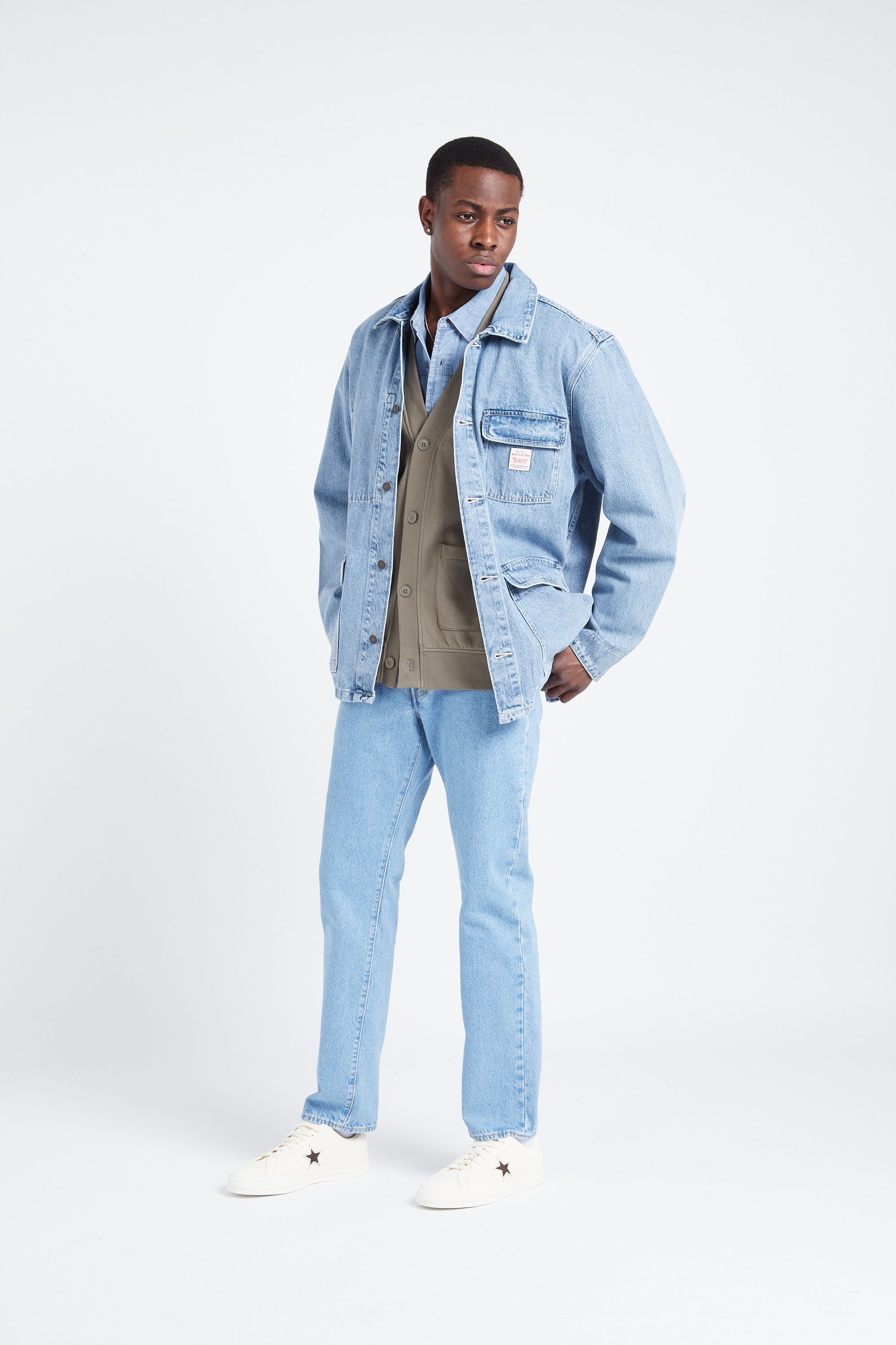 LEVI'S Veste BROADWAY ENIGNEER COAT Bleu