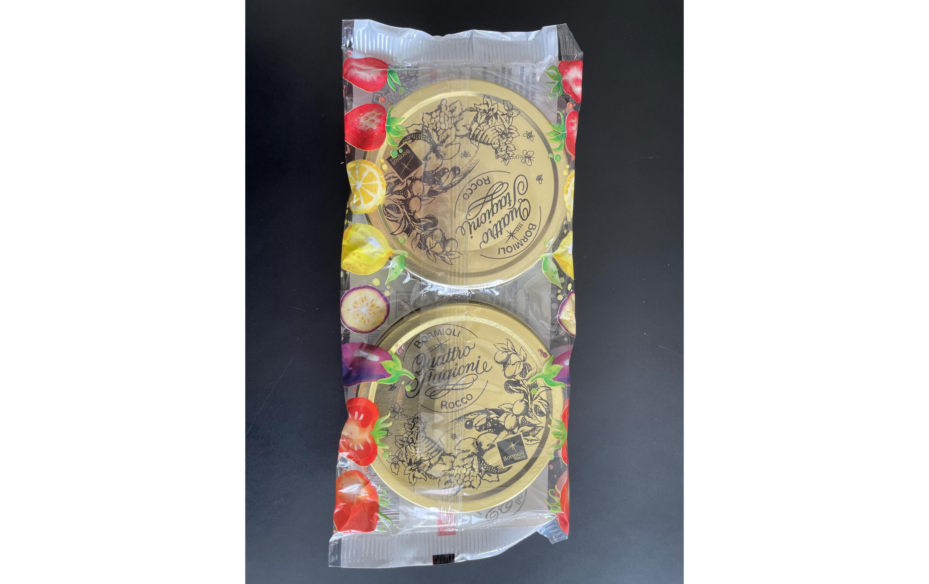 Deckel für Einmachglas Quattro Stagioni 7 cm 2 StückDeckel Set für Einmachgläser