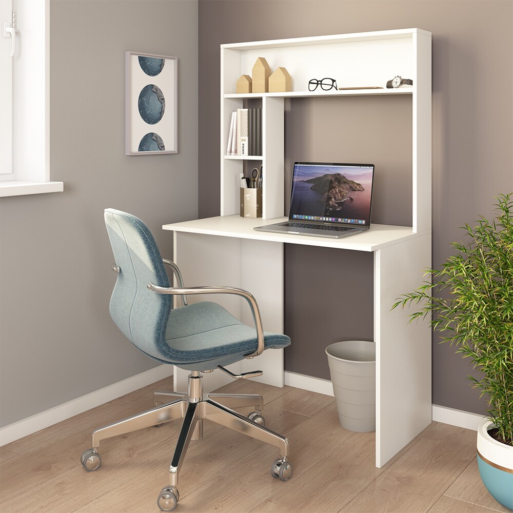 Vicco Schreibtisch Arbeitstisch Computertisch Albano PC-Tisch Ablagen Bürotisch