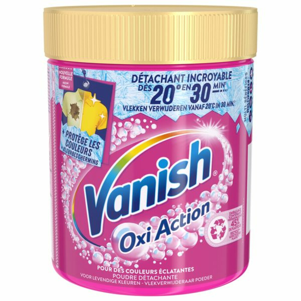 Vanish Oxi Action Wasbooster Poeder Gekleurde Was470 gr