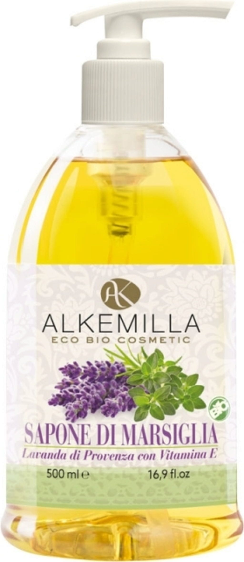 Alkemilla Eco Bio Cosmetic  Provence-Lavendel Marseille-Seife, 500 ml
