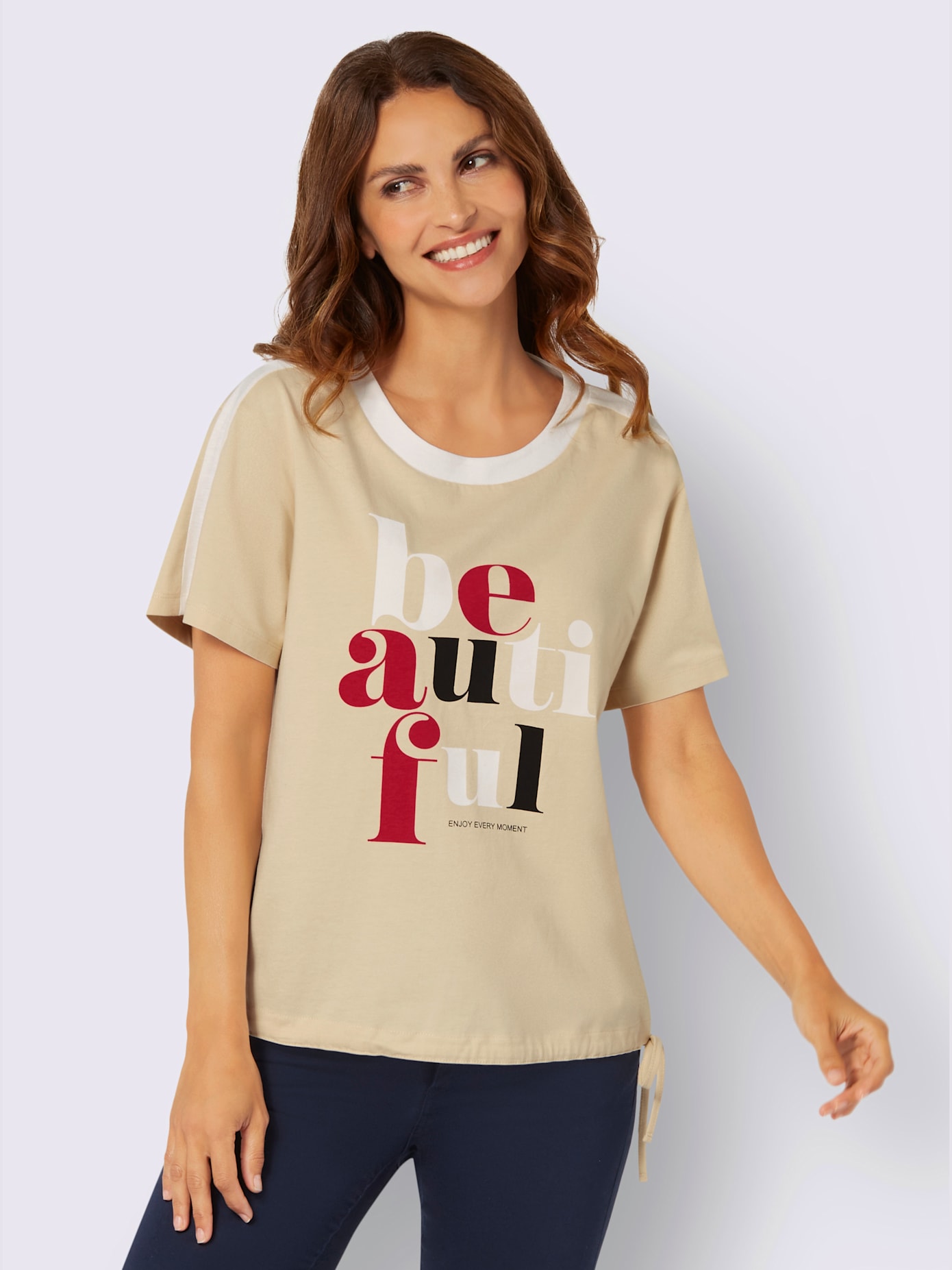 T-shirt coupe affinante