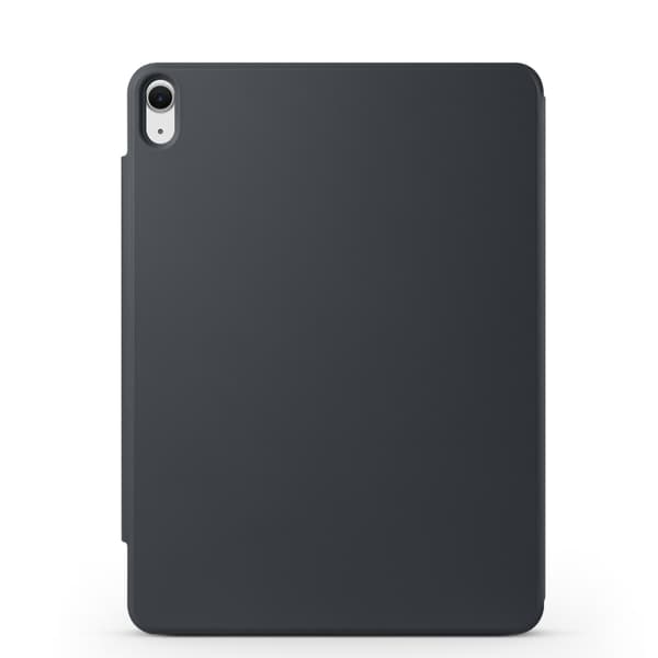 Kunstlærveske med stativ og magneter for iPad Air 13 2024 - Svart