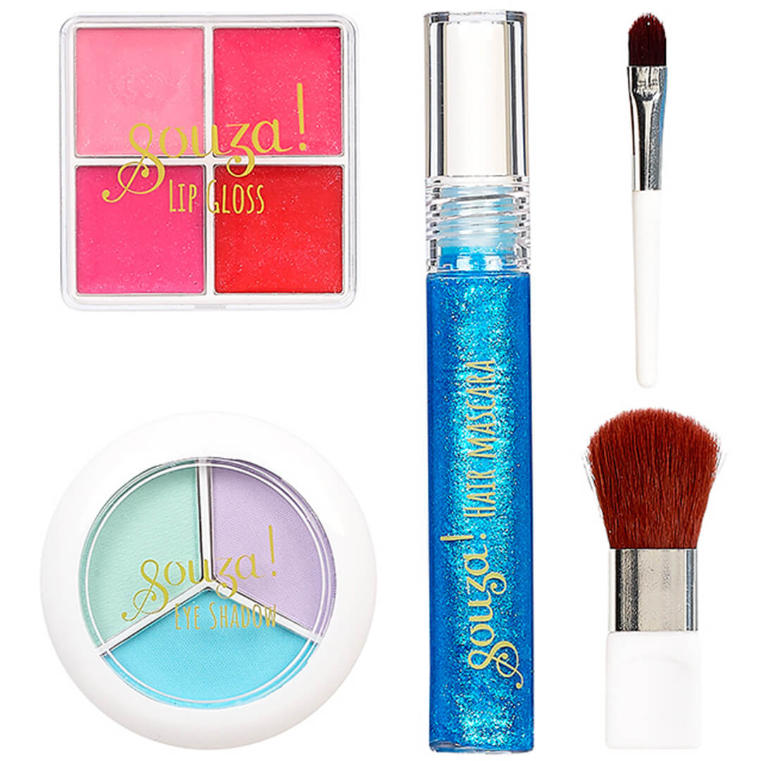 Souza for kids make-up met haarmascara prinses