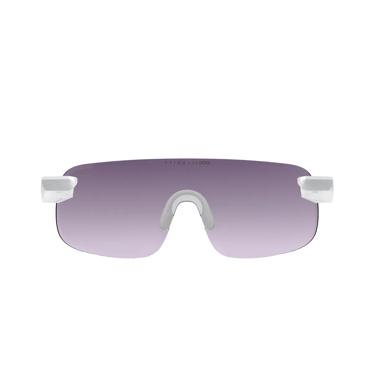POC Elicit Sport Zonnebril Wit met Road Lens Zilver