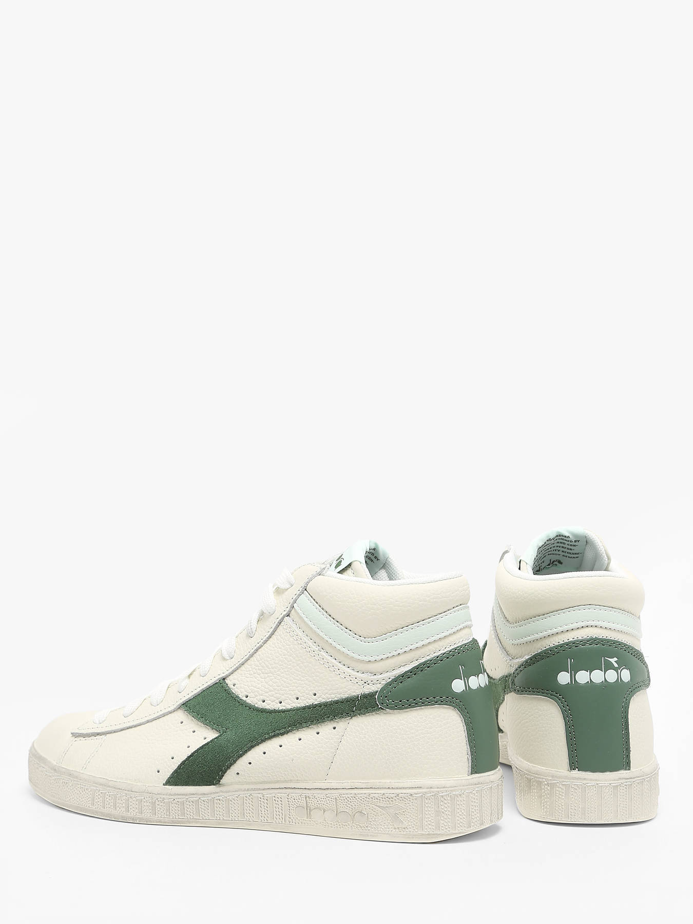 Sneakers montante Game High Waxed en cuir DIADORA