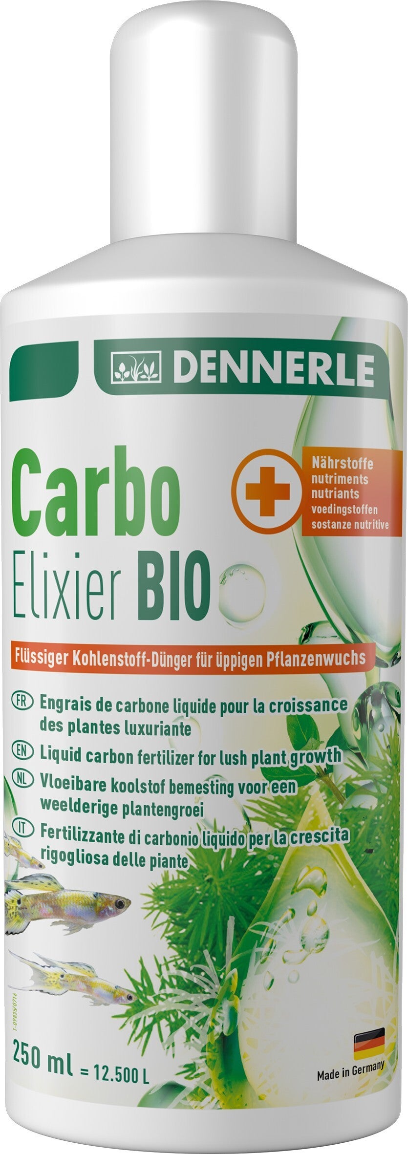 Dennerle plantenvoeding Carbo Elixier Bio 250 ml